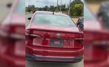 Auto presuntamente decomisado en Oaxaca y, después, entregado a funcionario municipal.
Crédito: Captura de Pantalla