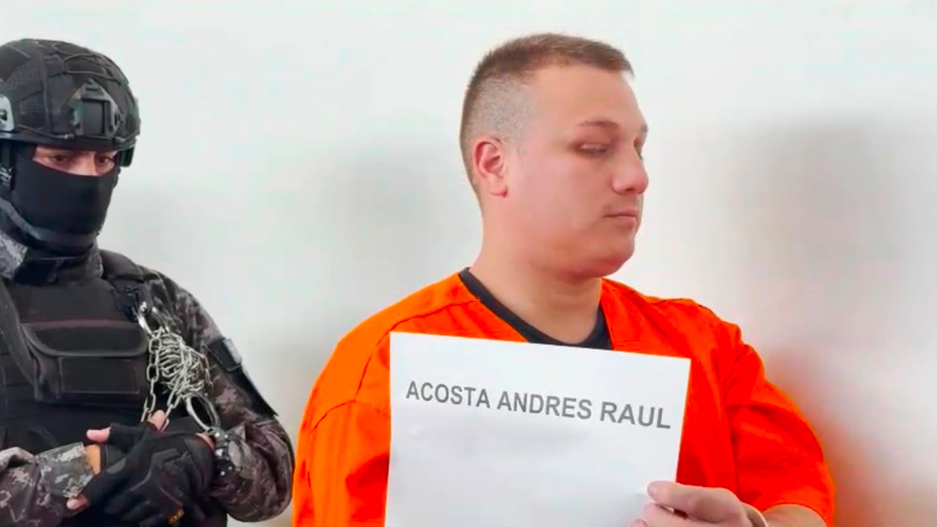 Plin Acosta, uno de los prófugos más buscados por el Gobierno de Santa Fe, fue alojado en la cárcel de Piñero
