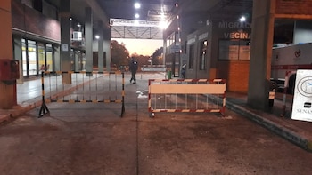 El cruce ubicado en Concordia,