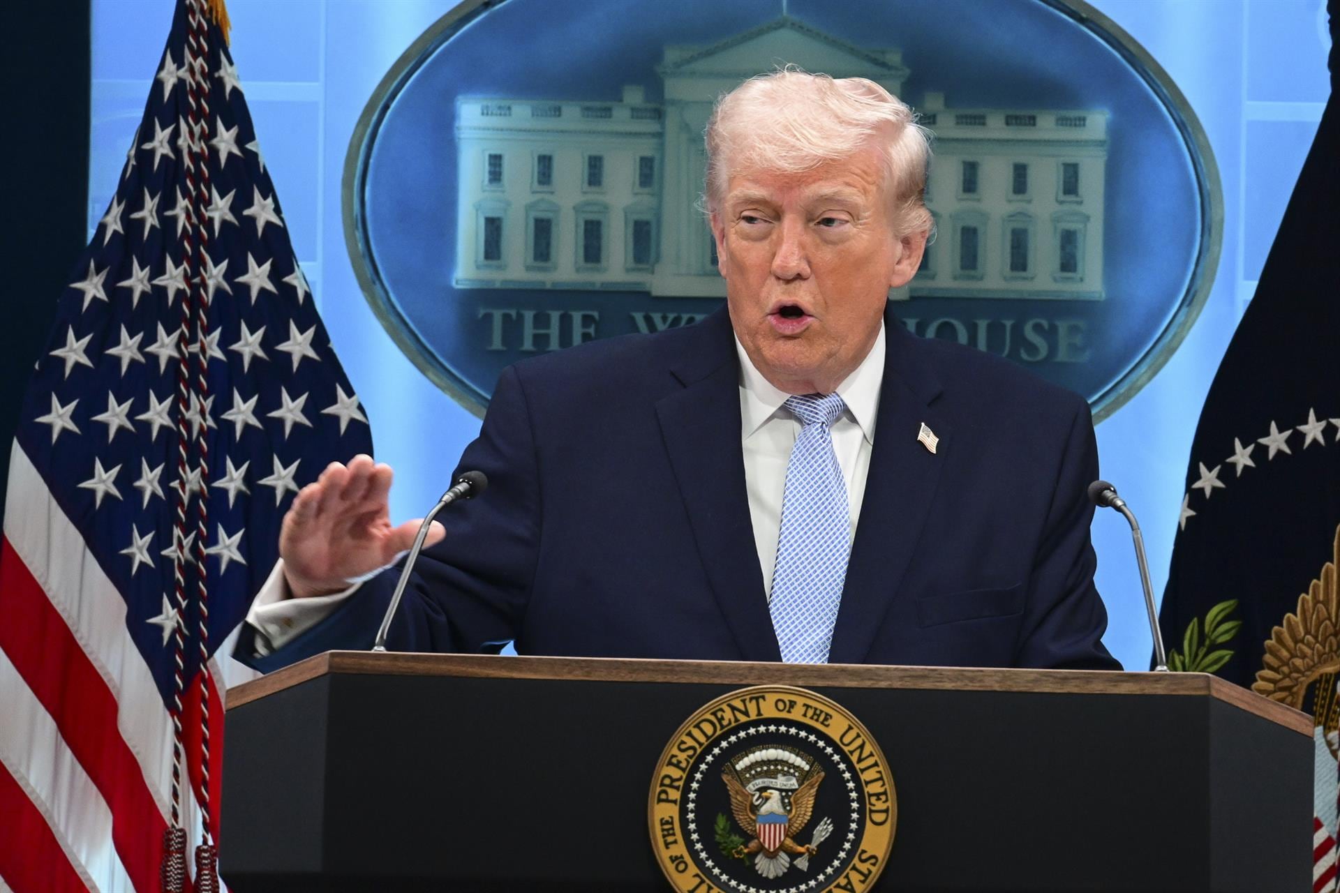 El presidente de Estados Unidos, Donald Trump