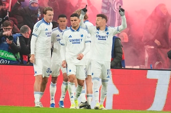 El jugador del Copenhague Jordan