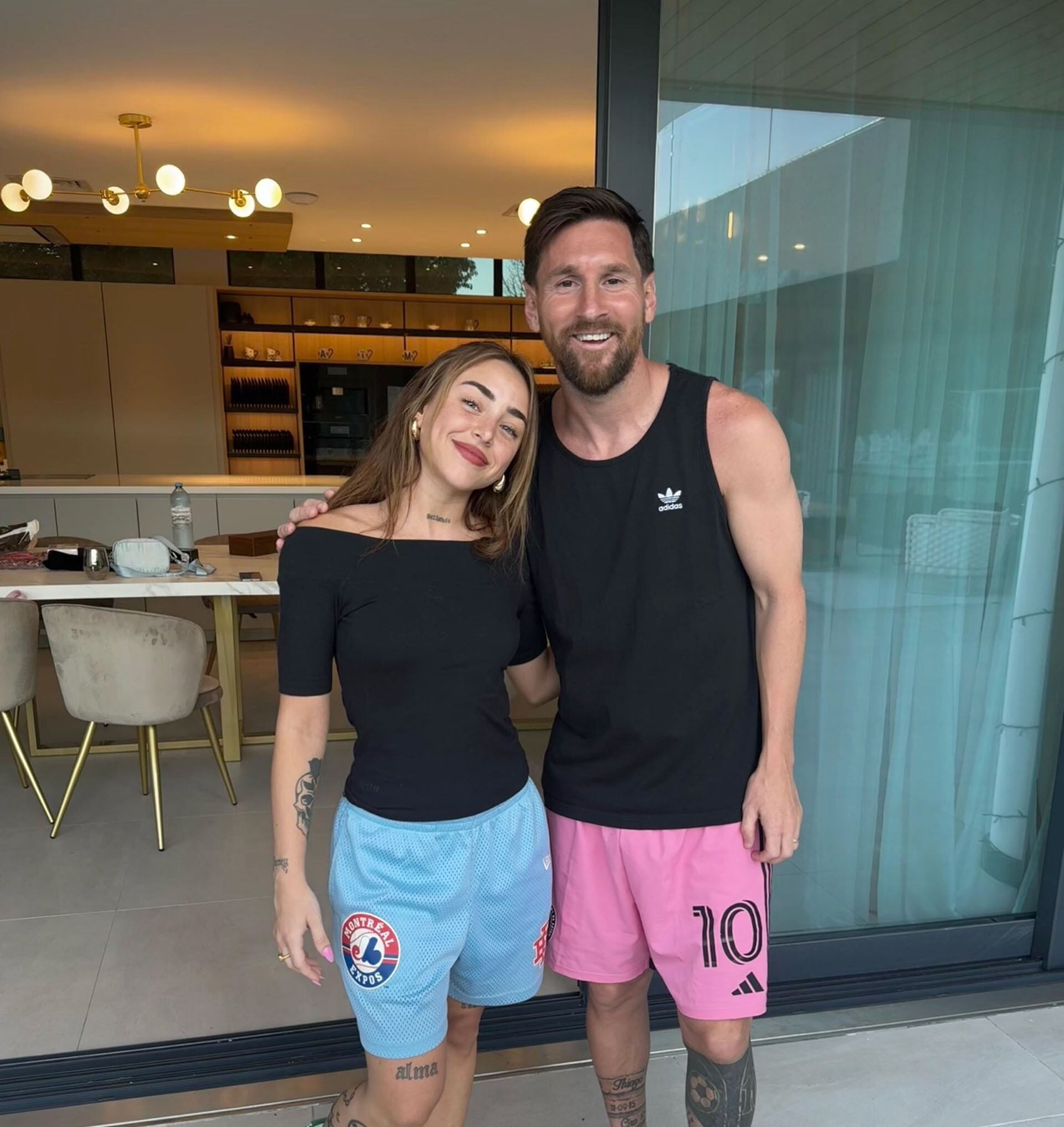 El vínculo entre Nicki Nicole y Lionel Messi se fortaleció tras un segundo encuentro en Rosario en 2024
