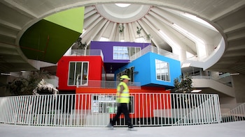 La Pirámide de Tirana fue