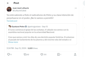 Hijo de María Fernanda Cabal