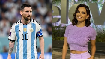 Lionel Messi y Tania Rincón protagonizan momento viral, ¿Le hizo el feo el argentino?