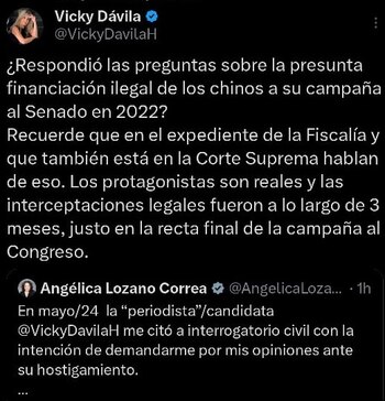 La precandidata aseguró que en