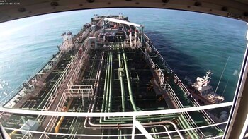 La cámara de seguridad muestra