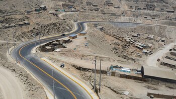 Megapuerto de Chancay: Vía de