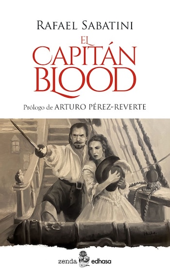 Cubierta de 'El capitán Blood', de Rafael Sabatini, la novela recomendada por Arturo Pérez-Reverte. (Edhasa)