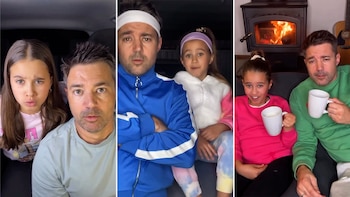 Un padre y su hija se convirtieron en un fenómeno de redes con sus mímicas y ahora ella llega al cine: la historia de Ben y Zara Tate