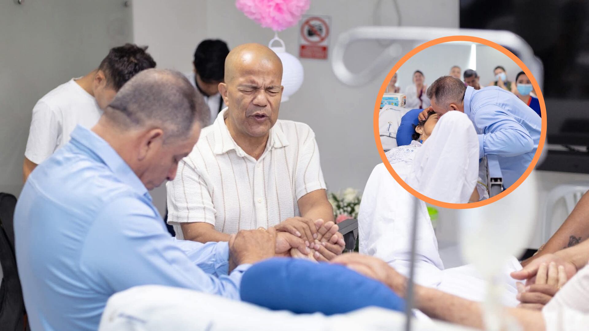 La ceremonia espiritual estuvo acompañada de momentos de unión y celebración por el amor, aún en circunstancias de incertidumbre - crédito fotos tomadas de redes sociales/Facebook