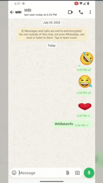 Solo algunos emojis cuenta con