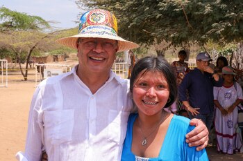 Petro hizo una visita a