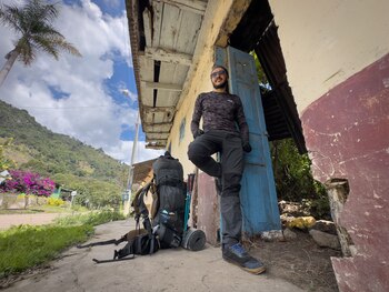 Christian Carmona Muñoz, el caminante