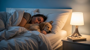 Dormir con mascotas, una costumbre