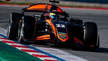 El minuto fatal de Nico Varrone en la Fórmula 2: estaba 2°, no logró cerrar su vuelta y largará 12° el Gran Premio de Canadá