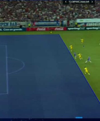 El polémico trazado del VAR