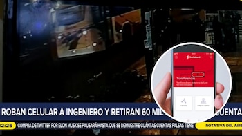 Ingeniero llora desconsoladamente por robo