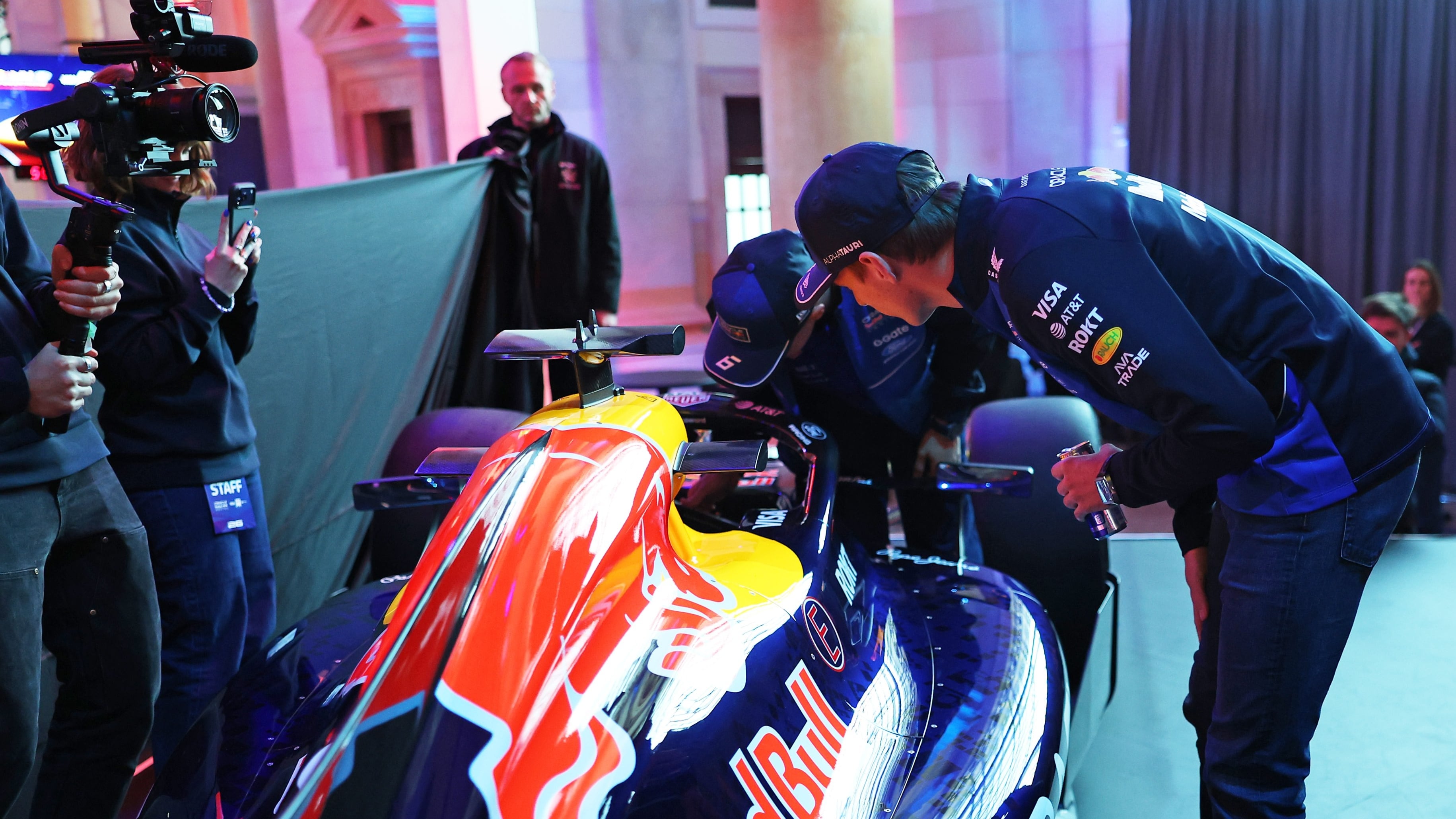 Verstappen en la presentación el nuevo Red Bull para la F1 2026 (Red Bull)