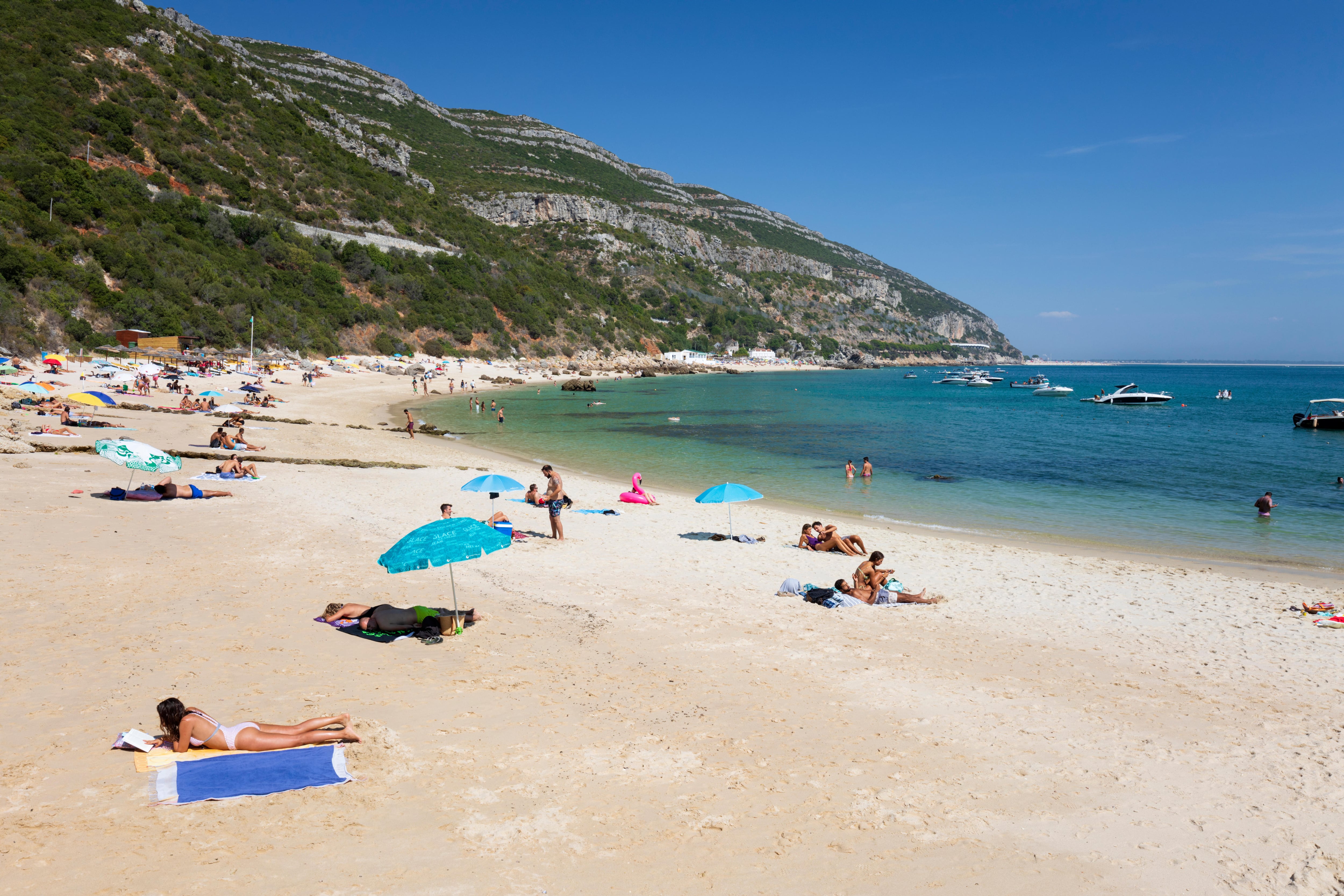 Playa de Galapinhos, en Sétubal