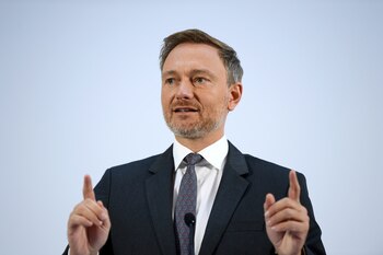 Christian Lindner, del Partido Liberal,