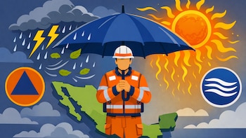 SMN alerta por lluvias torrenciales, granizo y calor sofocante en gran parte de México para este 13 de mayo