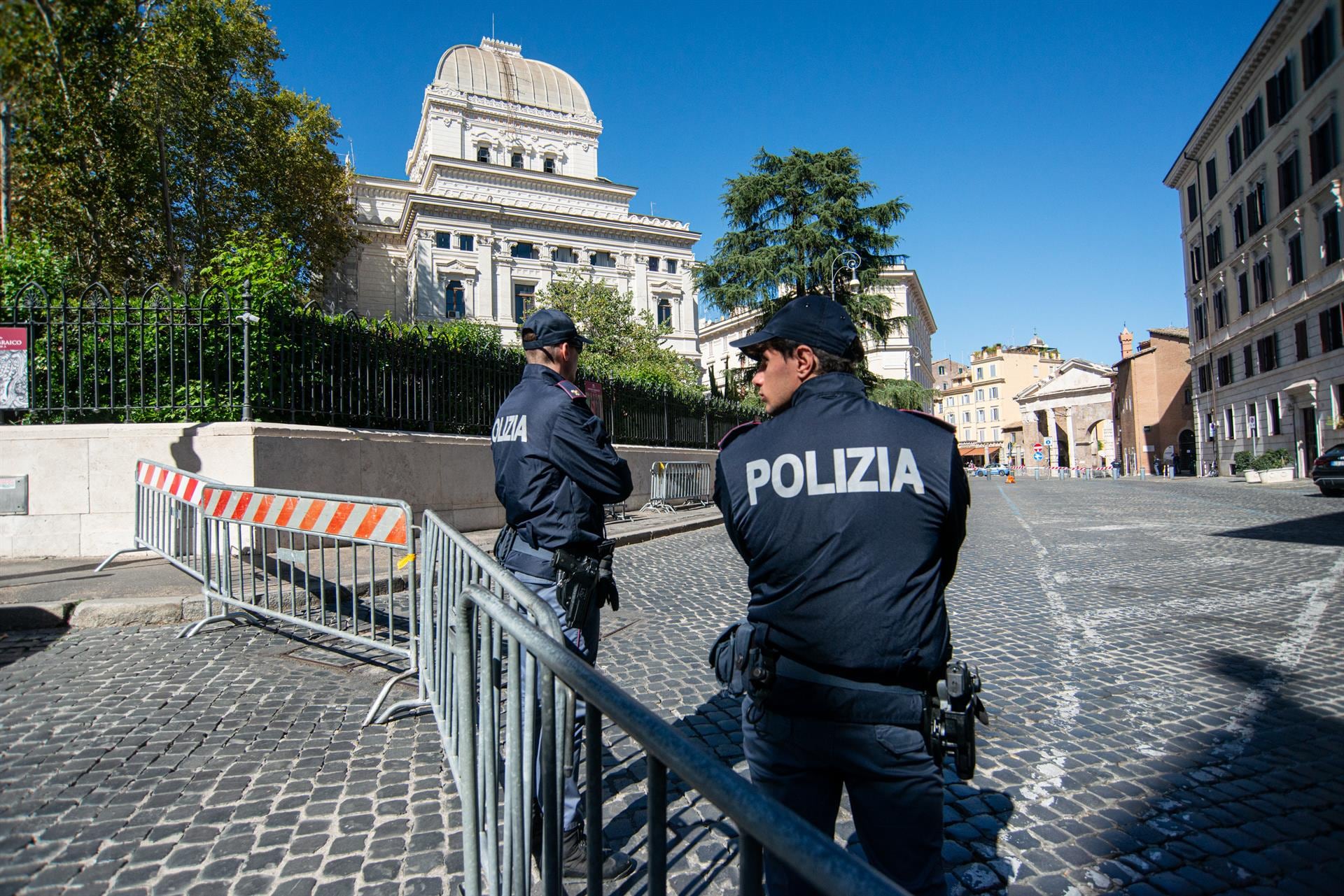 Policías italianos, imagen de archivo (Europa Press)