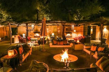 Una cena abundante con los