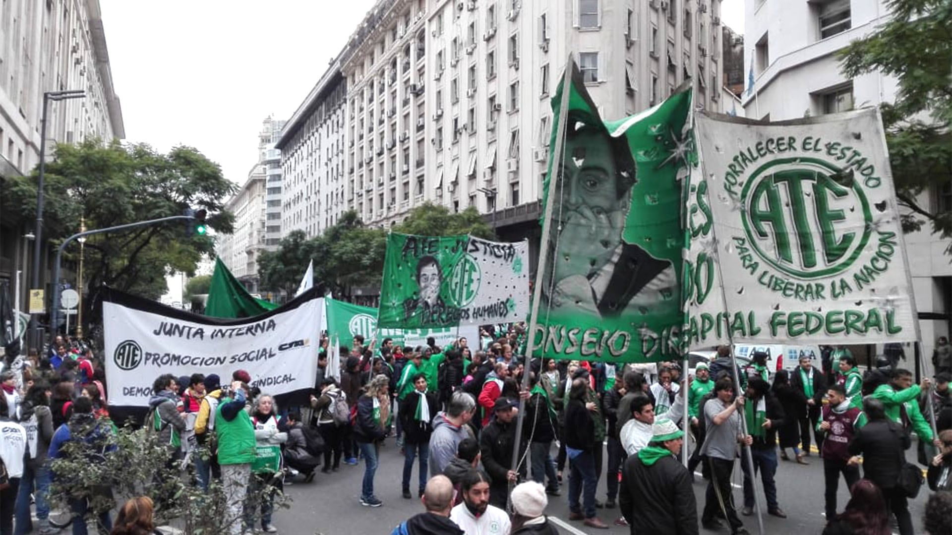 ATE anunció un paro con movilización para el lunes 3 de agosto