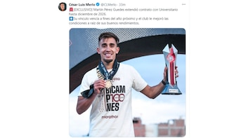 Martín Pérez Guedes renovó su