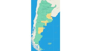 Las regiones del país que