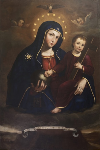 "La Madonna di Montesanto", de