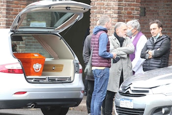 El velatorio de Hilda Bernard