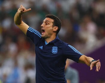 Las indicaciones de Lionel Scaloni