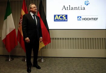 Florentino Pérez, presidente de ACS,