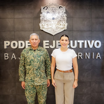 Foto compartilhada pelo governador em sua conta oficial do X. Crédito: @MarinadelPilar