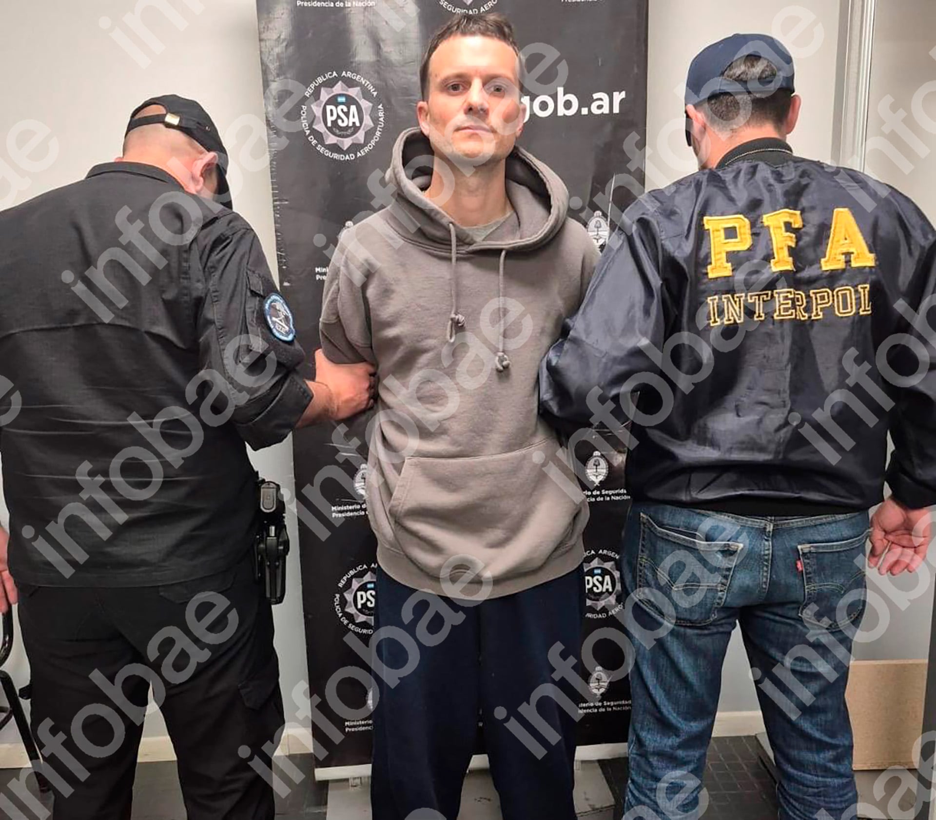 Reverter tras su arresto en Argentina