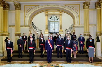 Fotografía cedida por Andina/Prensa Presidencia