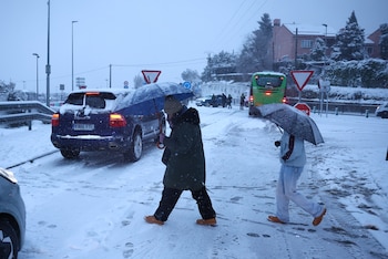Vista de las calles de
