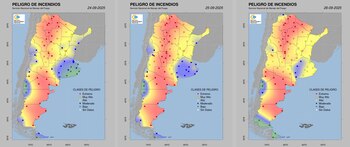 Las provincias afectadas registraron, entre