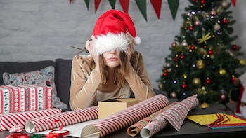 El agotamiento parental navideño afecta