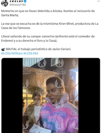 Tras un fuerte enfrentamiento en