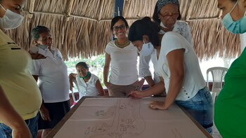 Luz Estella Romero y su