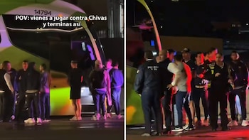 Captan a jugadores de Pumas varados tras empatar con Chivas: autobús del equipo se descompuso