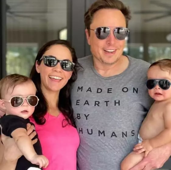 Musk tuvo en secreto gemelos mediante fertilización in vitro con su colega Shivon Zilis