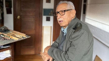 A professora trabalhou um pouco