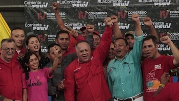 Diosdado Cabello en un acto