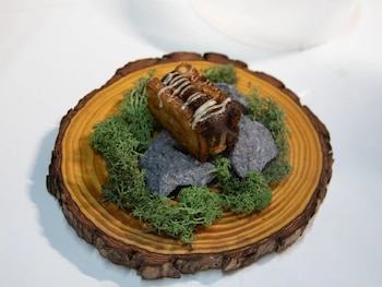 Katsu sando de cuello de