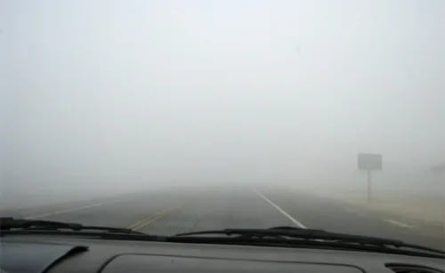 El próximo fin de semana hay pronóstico de niebla para domingo y lunes. Salir a la ruta requiere mayore precacuciones