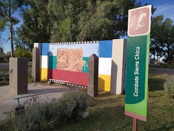 El monumento que indica el